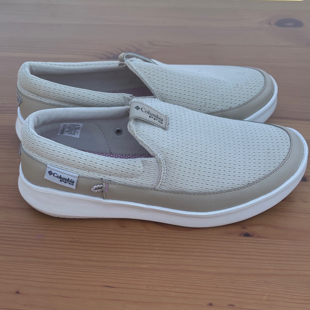 Columbia women’s Slip-On Casual Shoes in Light Beige